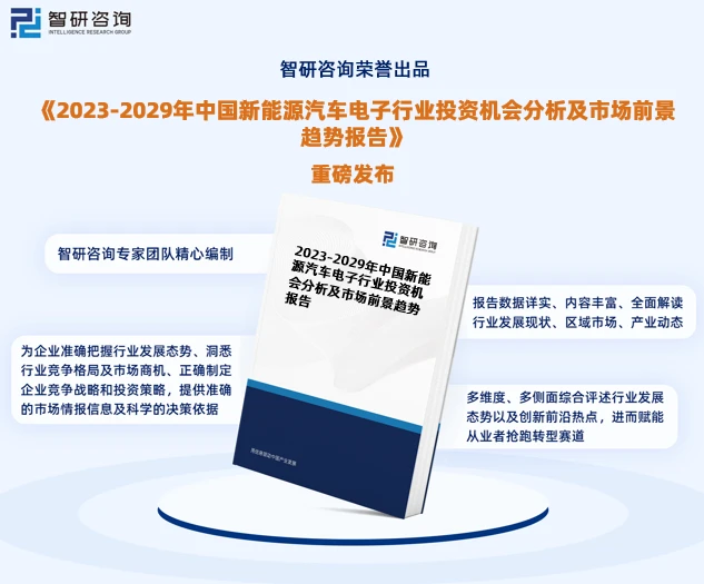 2023-2029年中国新能源汽车电子行业投资机会与市场前景趋势深度分析报告