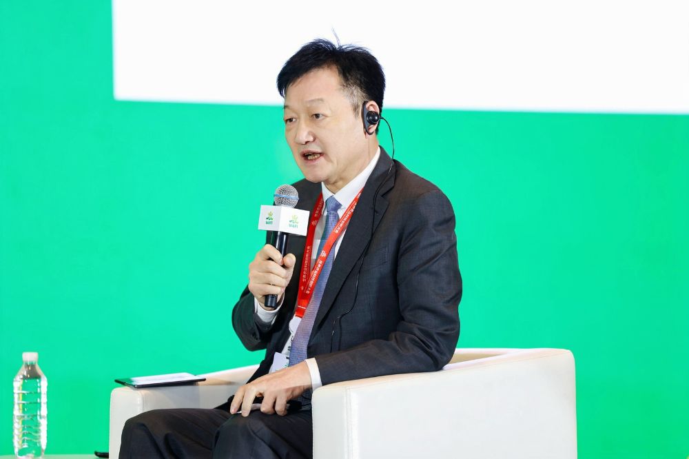 （秦英林在2024世界农业科技创新大会上发言 资料图）